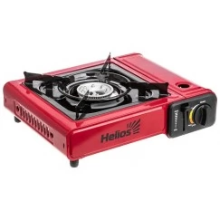 Плита газовая портативная в кейсе с переходником Helios (HS-BDZ-168C)