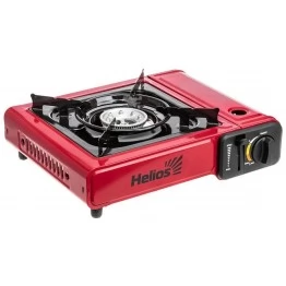 Плита газовая портативная в кейсе с переходником Helios (HS-BDZ-168C)