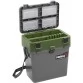 Ящик рыболовный зимний Helios 19 л (серый/хаки)