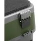 Ящик рыболовный зимний Helios 19 л (серый/хаки)