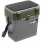 Ящик рыболовный зимний Helios 19 л (серый/хаки)