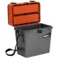 Ящик рыболовный зимний Helios 19 л (серый/оранжевый)