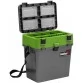 Ящик рыболовный зимний Helios 19 л (серый/салатовый)