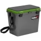 Ящик рыболовный зимний односекционный Helios 19 л (серый/салатовый)