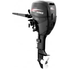Лодочный мотор 4-тактный бензиновый Hidea HDBF15 HES-IB PRO (мощность 20 л.с., выносной бак 24 л)
