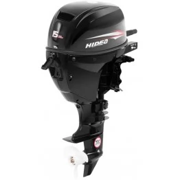 Лодочный мотор 4-тактный бензиновый Hidea HDF15 HS (выносной бак 12 л)