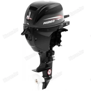 Лодочный мотор 4-тактный бензиновый Hidea HDF15 HS (выносной бак 12 л)