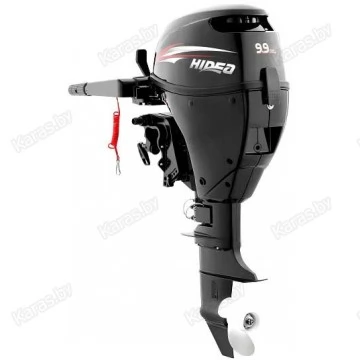 Лодочный мотор 4-тактный бензиновый Hidea HDF9.9 HS (выносной бак 12 л)