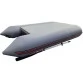 Надувная 2-х местная ПВХ лодка Hunter 290 Л (серая)