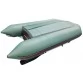 Надувная 2-х местная ПВХ лодка Hunter 290 ЛК (зеленая)