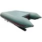 Надувная 2-х местная ПВХ лодка Hunter 290 P (зеленая)