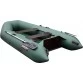 Надувная 2-х местная ПВХ лодка Hunter 290 P (зеленая)