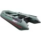 Надувная 3-х местная ПВХ лодка Hunter 320 ЛК (зеленая)