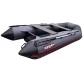 Надувная 3-х местная ПВХ лодка Hunter 320 ЛКА (НДНД, серая)