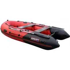 Надувная 3-х местная ПВХ лодка Hunter 330 ПРО (НДНД)