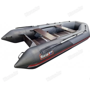 Надувная 4-х местная ПВХ лодка Hunter 340