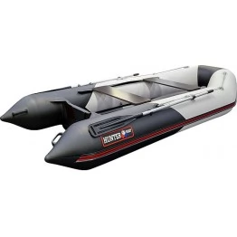 Надувная 4-х местная ПВХ лодка Hunter 345 ЛКА (НДНД)