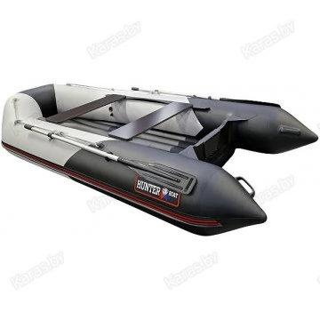 Надувная 4-х местная ПВХ лодка Hunter 345 ЛКА (НДНД)