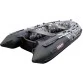 Надувная 4-х местная ПВХ лодка Hunter 350 ПРО (НДНД, камуфляж)