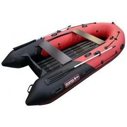 Надувная 4-х местная ПВХ лодка Hunter 350 ПРО (НДНД)