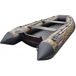 Надувная 4-местная ПВХ лодка Hunter 360 А (НДНД, камуфляж)