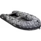 Надувная 5-местная ПВХ лодка Hunter 380 ПРО (НДНД, камуфляж)