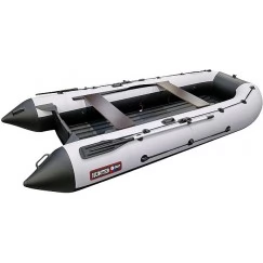 Надувная 3-х местная ПВХ лодка Hunter 385 А Лайт (НДНД)