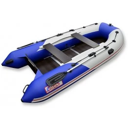 Надувная 3-местная ПВХ лодка Hunter Стелс 335