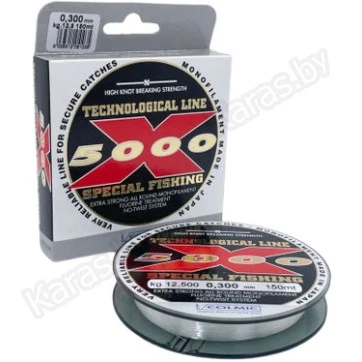 Леска монофильная Colmic X-5000 150 м