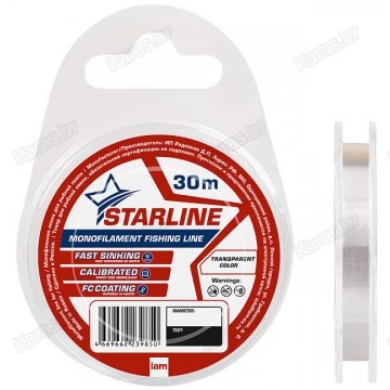 Леска монофильная Starline 30 м