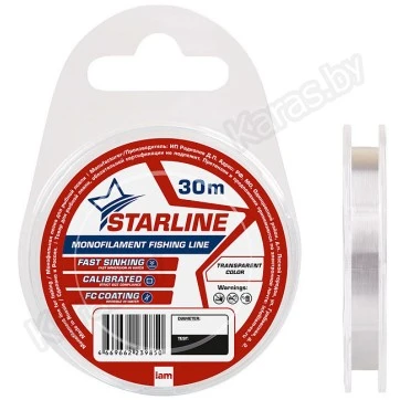 Леска монофильная Starline 30 м