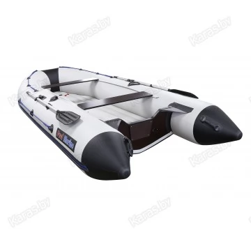 Надувная 5-ти местная ПВХ лодка PROFMARINE PM 400 AIR (Надувное дно)