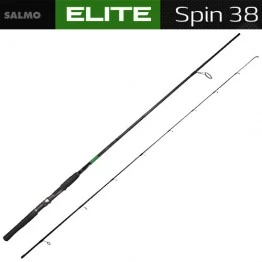 Спиннинг SALMO ELITE SPIN 38 2,40м, тест 8-38 г, уголь IM9