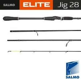 Спиннинг SALMO ELITE JIG 28 2,30м, тест 7-28 г, уголь IM7