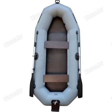 Надувная 2-ух местная ПВХ лодка Жерех 285 транец