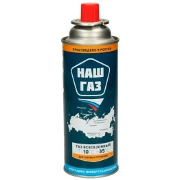 Газ всесезонный Наш Газ, цанговый, 220 гр