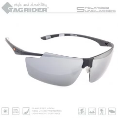 Очки поляризационные Tagrider N04-27 GRAY MIRROR в чехле