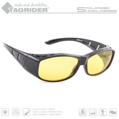 Очки поляризационные Tagrider N06-3 YELLOW в чехле