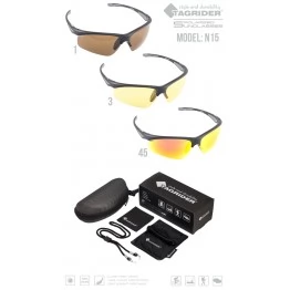 Очки поляризационные Tagrider N15-3 YELLOW в чехле