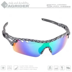 Очки поляризационные Tagrider N17-26 BLUE MIRROR в чехле