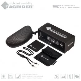 Очки поляризационные Tagrider N04-1 BROWN в чехле