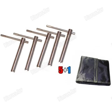 Комплект ввертышей СТЭК и чехол 5+1