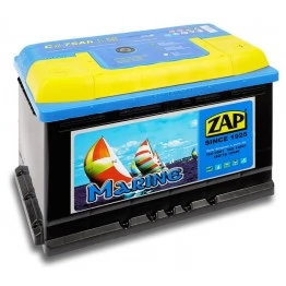 Аккумулятор лодочный тяговый ZAP Marine 75Ah