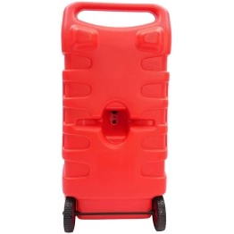 Топливный бак для лодочного мотора 53л на колесиках