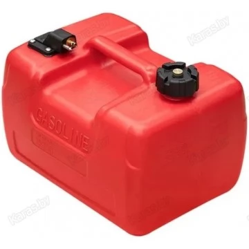 Топливный бак для лодочного мотора 12л с индикатором и коннектором