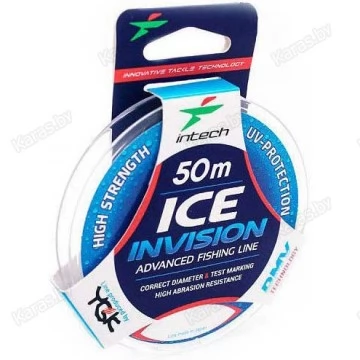 Леска монофильная Intech Invision Ice Line 50 м