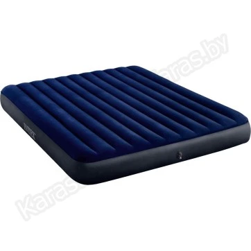 Надувной матрас Intex Classic Downy 203x183x25 см (64755)