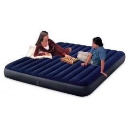 Надувной матрас Intex Classic Downy 203x183x25 см (64755)