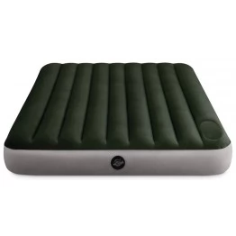 Надувной матрас Intex Queen Dura-Beam Downy 203x152x25см со встроенным насосом (64763)