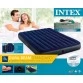 Надувной матрас Intex Classic Downy 203х152х25 см с 2 подушками и насосом (64765)